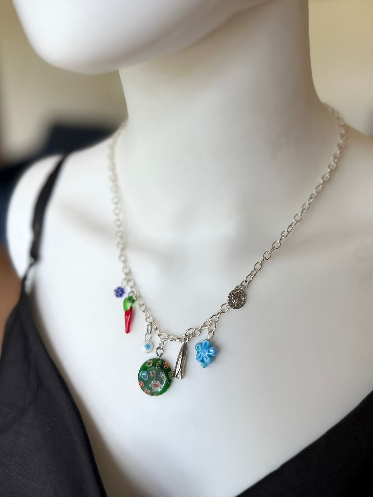 Addison Charm Necklce